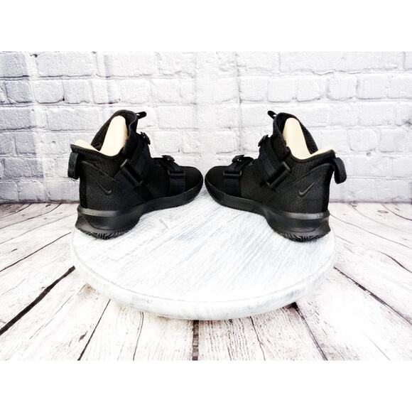 Nike Lebron Soldier XIII SFG Triple Black Out	Men 8 Women 9.5 Regular New OG Box main image 8